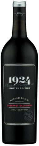 Bottle of 1924 Double Black Cabernet Sauvignon