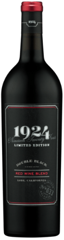 Bottle of 1924 Double Black Red Wine Blend