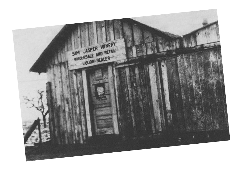 Historical photo from the Sam Jasper Winery