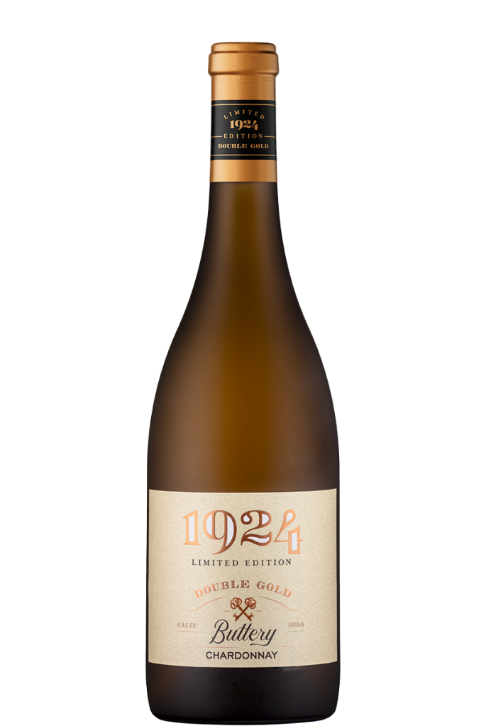 A bottle of 1924 Chardonnay