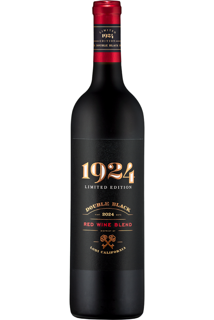 A bottle of 1924 Red Wine Blend
